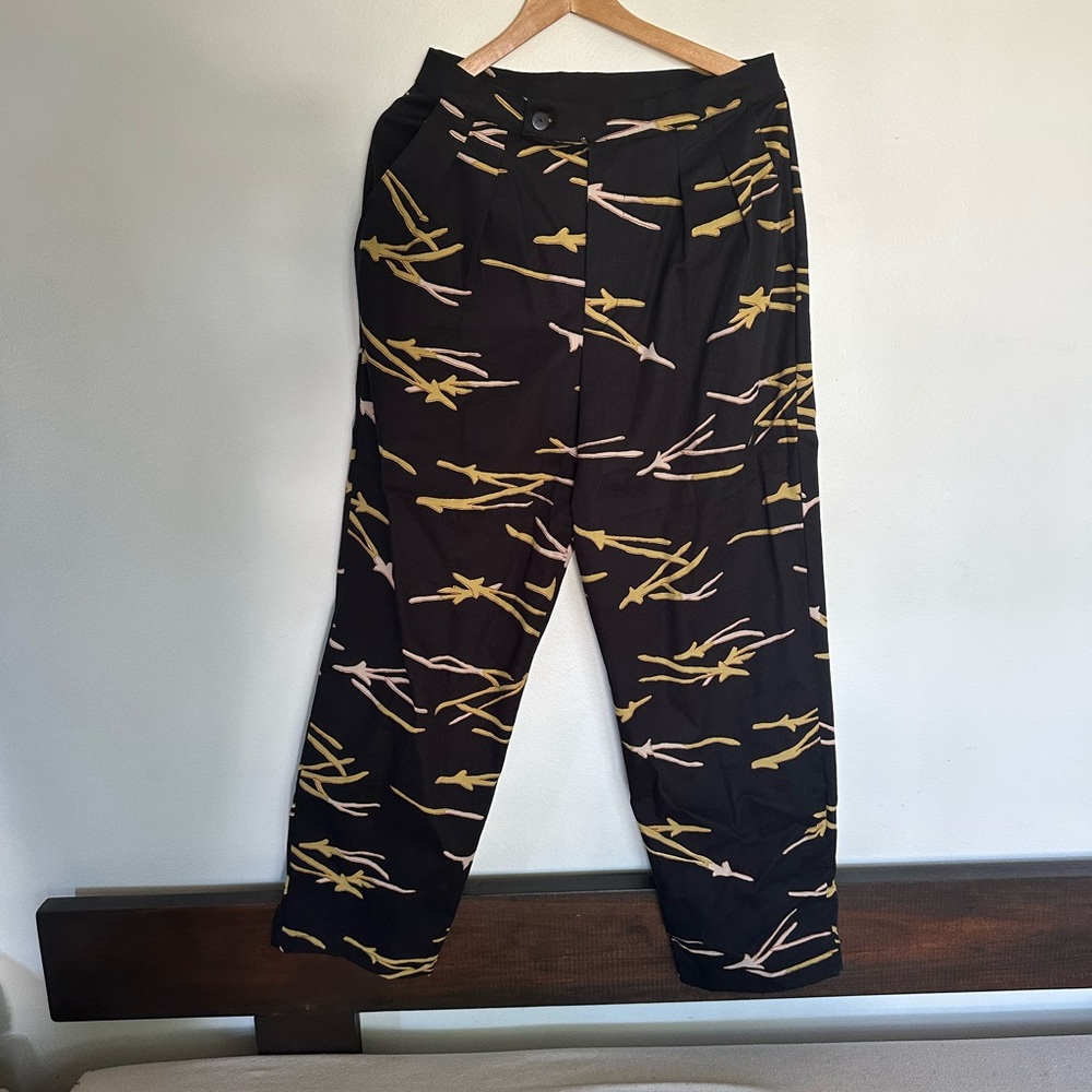 Bel Kazan Pleated Suit Pants